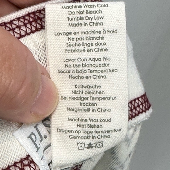 PJ Salvage Elastic Waist Draw String Snowflake Ski Print Long Lounge Sleep Pants - Picture 8 of 9